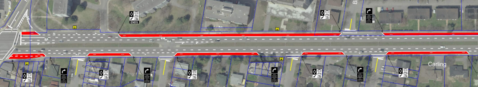 Carling Avenue transit priority plan